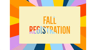 Fall registration